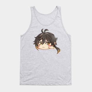 chibi zhongli genshin fanart Tank Top